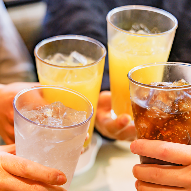 飲み放題ソフトドリンク