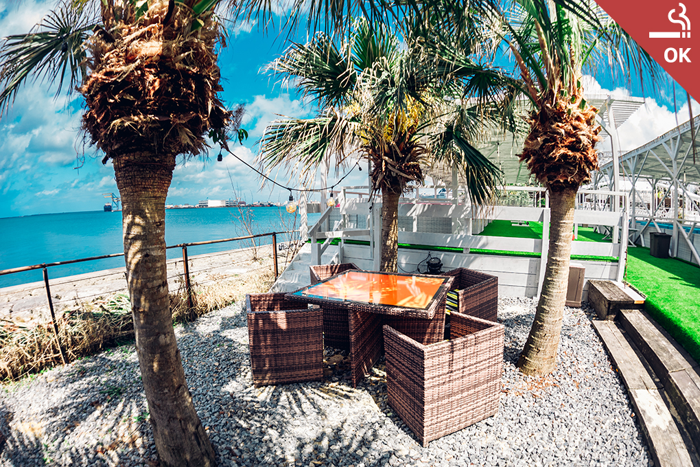 ご予約受付中です GARDEN AREA ガーデンエリア｜沖縄 那覇 手ぶらバーベキューならコージービーチクラブ cozy beach club