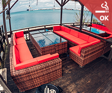 沖縄県那覇市でバーベキューならコージービーチ。手ぶらでバーベキューするならオーシャンエリア