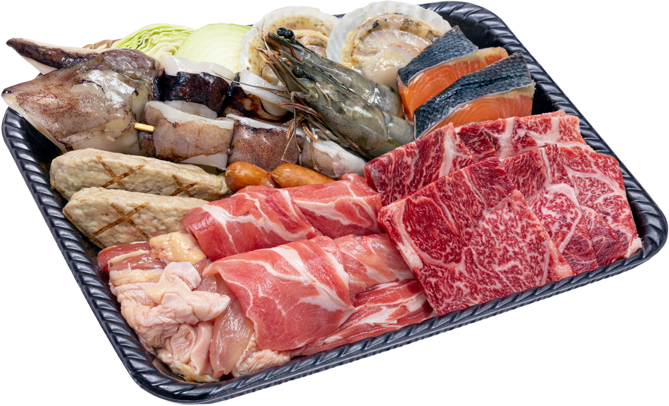 肉海鮮セット県産和牛入り