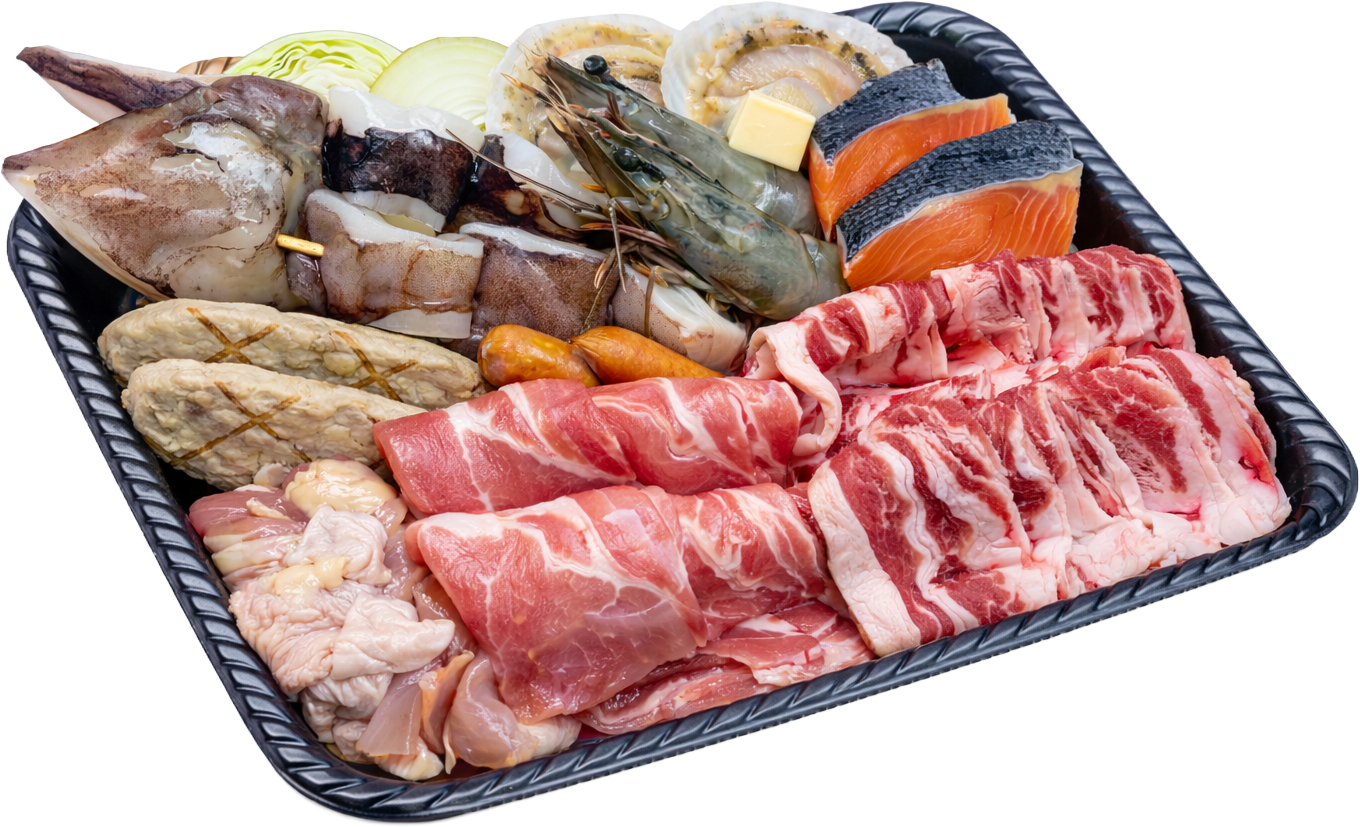 肉海鮮セット