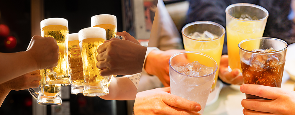 飲み放題メニュー