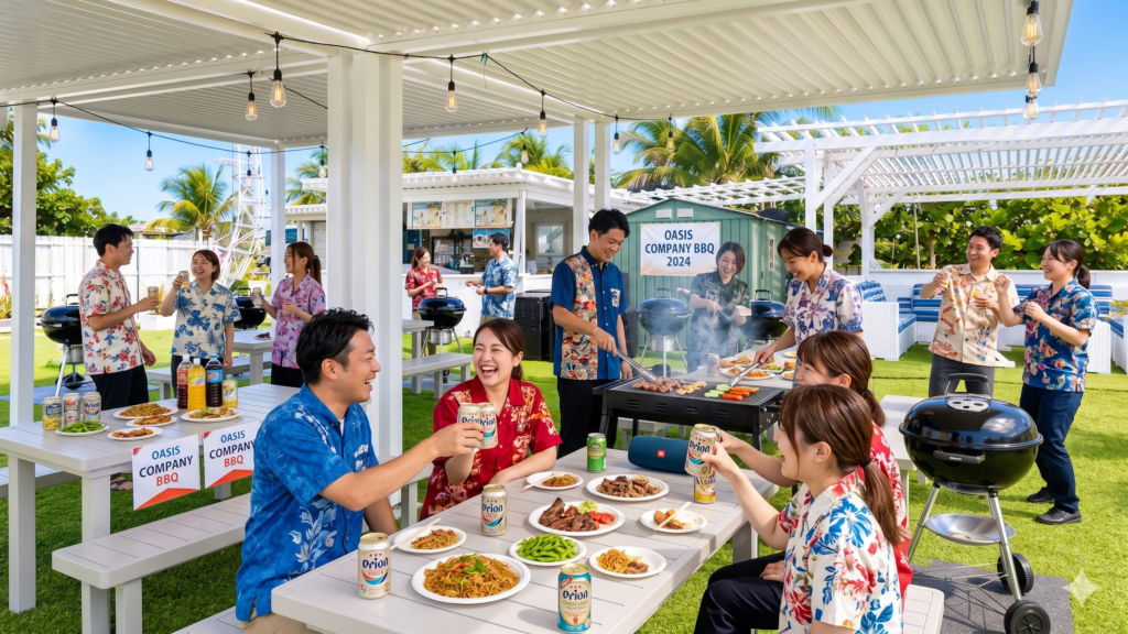那覇で会社宴会・団体BBQなら